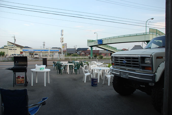 2013年　豊明花火大会　BBQ。