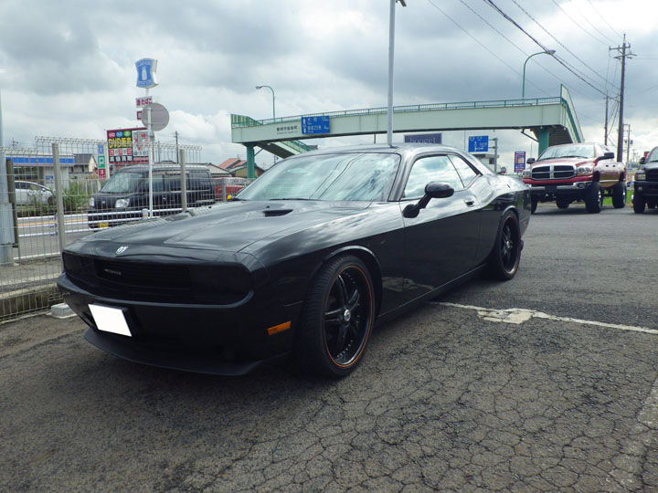 ダッジラムトラック　納車整備