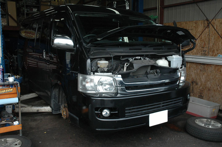 トヨタ　ハイエース　タイミングベルト交換