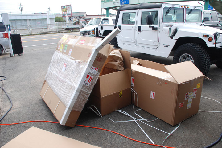 シボレー アバランチ 納車整備他