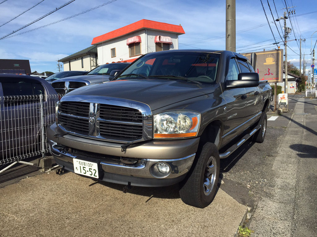 06 ダッジラムメガキャブ 納車準備