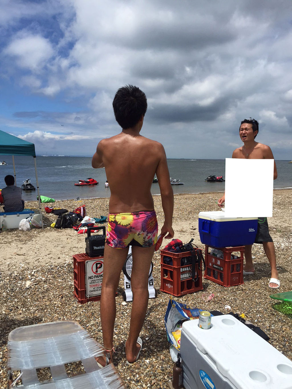 今年初の海へ！