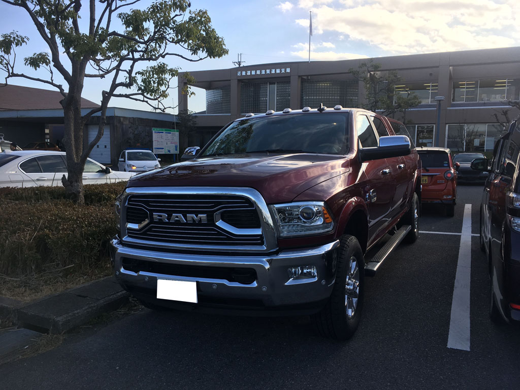 ご納車 2017y ダッジラム2500 メガキャブ カミンズ