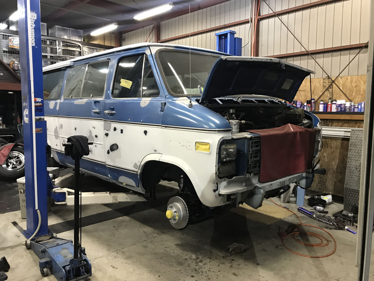 1979y シェビーバン G20 納車準備中！