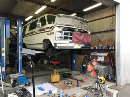 1978y GMC バンデューラ 納車準備