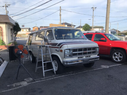 78y GMC バンデューラ 納車準備続き・・・