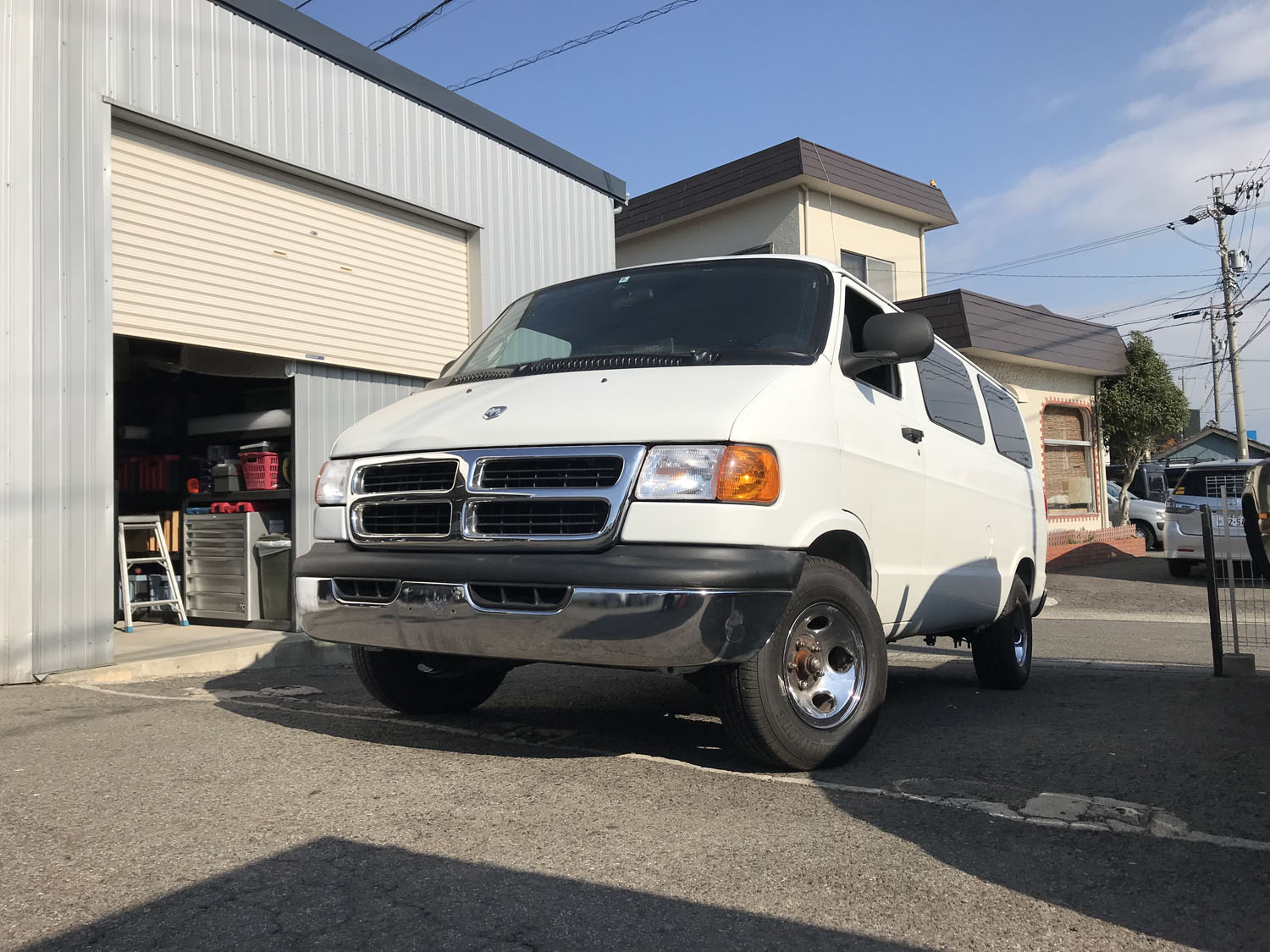 01y ダッジラムバン 新車並行 納車準備 続・・・