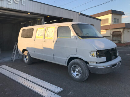 ラムバン納車準備 全塗装 もうすぐ完成 他