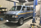 97y ラムバン納車準備中 ダッジラムトラック シボレーエクスプレスAWD