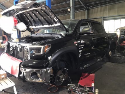 2011y タンドラ クルーマックス新車並行 納車整備中