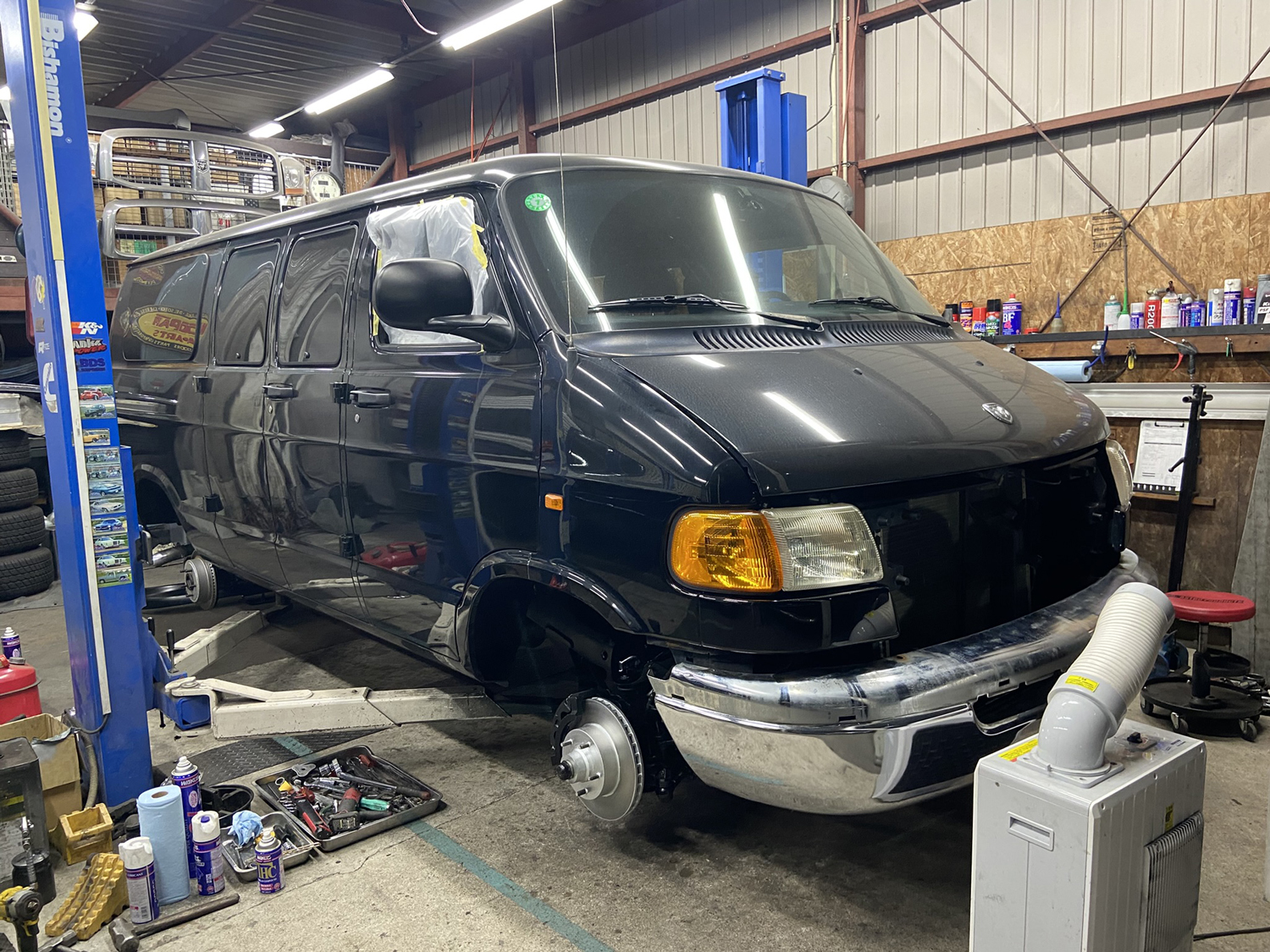 03y ラムバンB1500 新車並行 納車準備