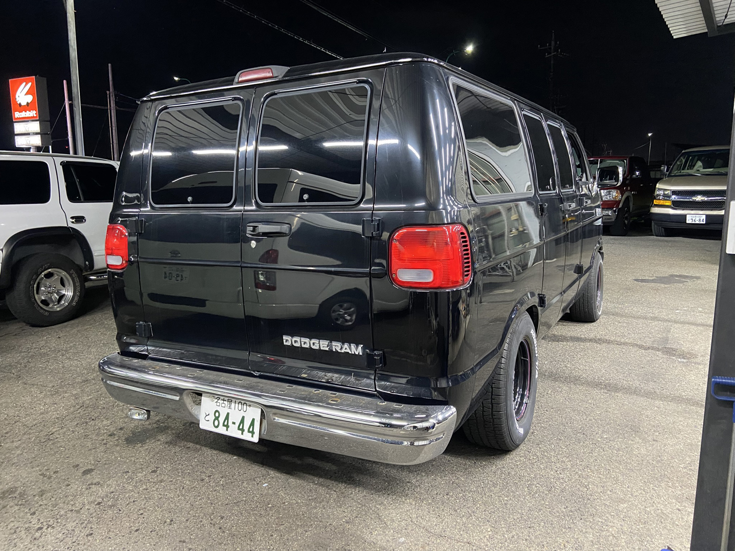 納車準備 02y ラムバン ショーティ新車並行