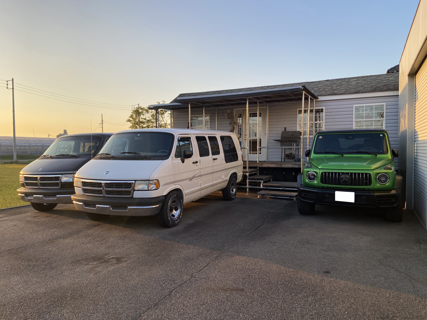 日常業務もやっています アメ車 顧客の車両管理