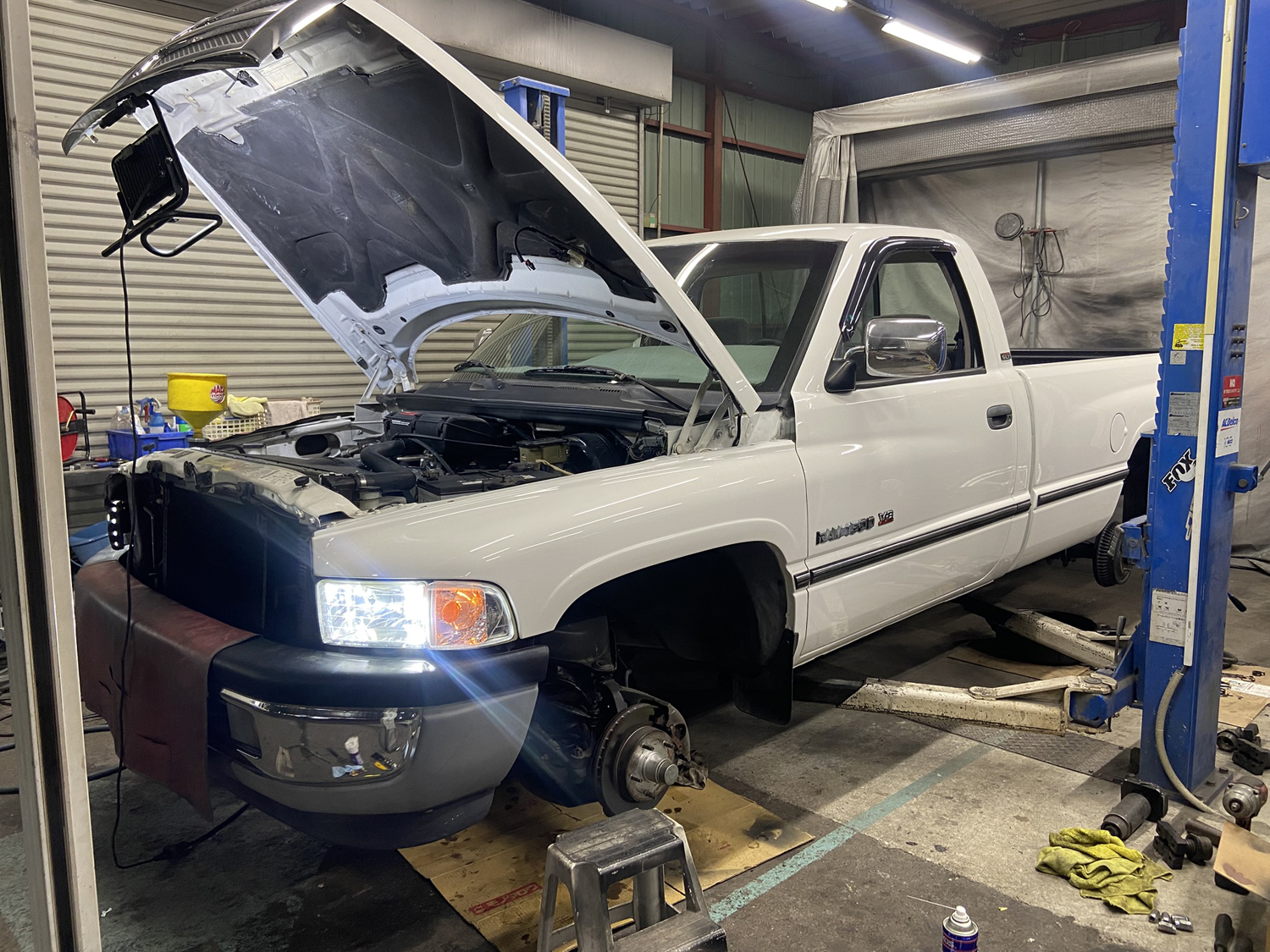 95y ラム1500 レギュラーキャブ 納車準備