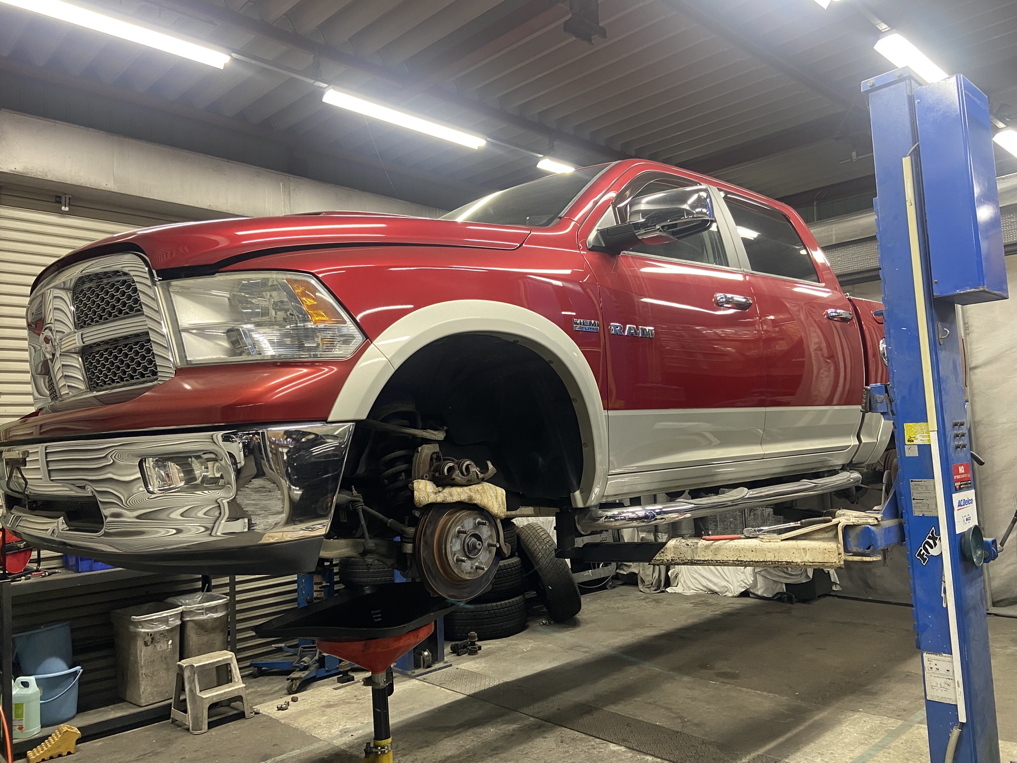 09y ラム1500 クルーキャブ 納車準備 まもなく完成