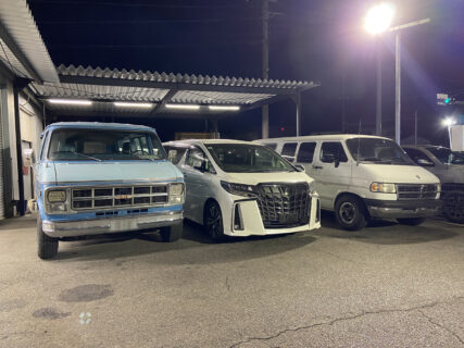 最近の作業と国産車成約、保険修理、車検など