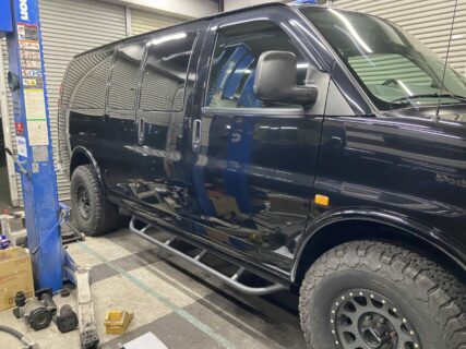 成約車両の納車準備 07y シボレー エクスプレス