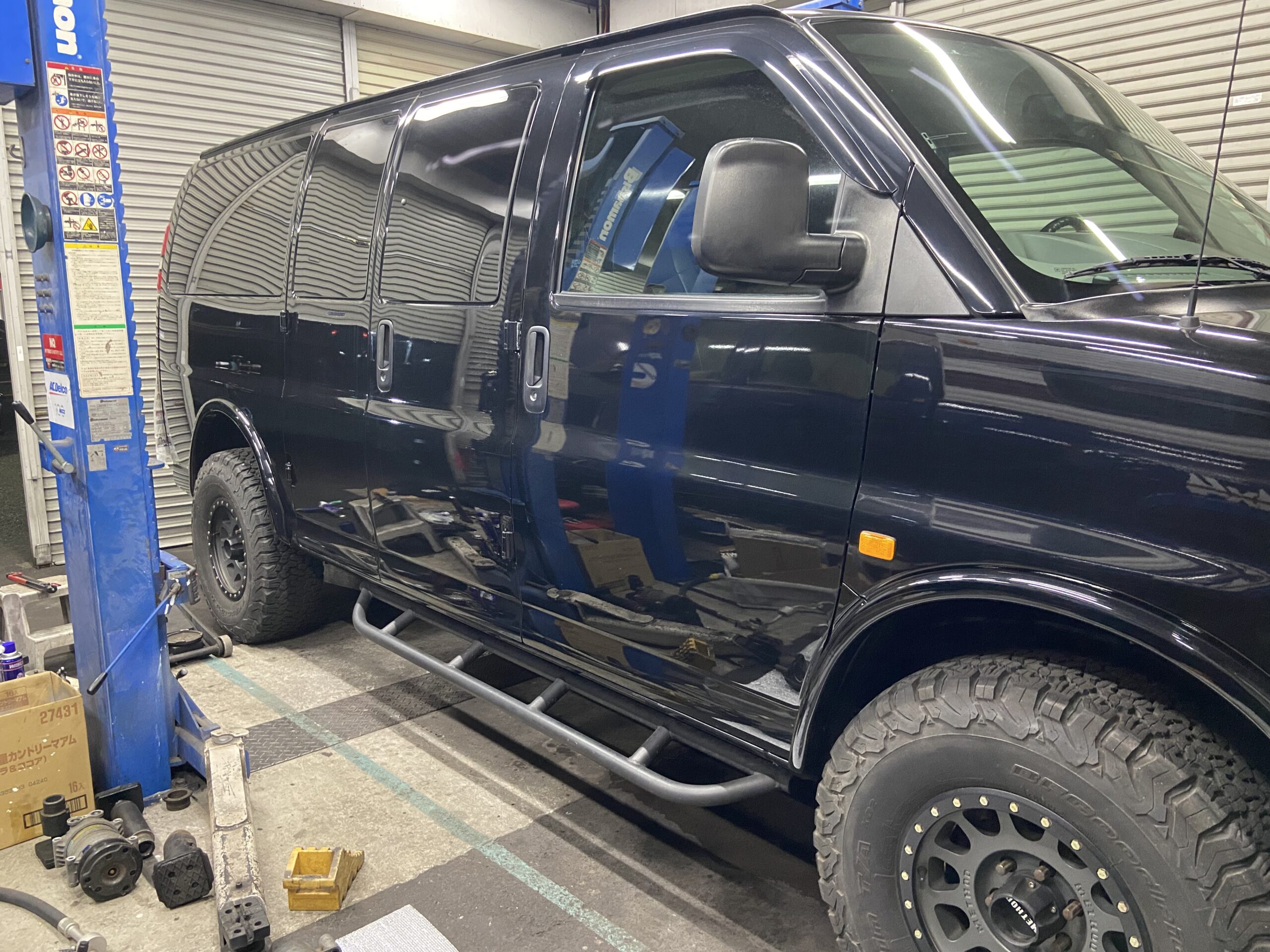 成約車両の納車準備 07y シボレー エクスプレス