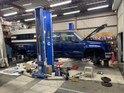 納車準備 1996y シボレーK3500 新車並行