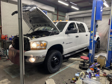 納車準備 06y ラム3500 メガキャブ カミンズ