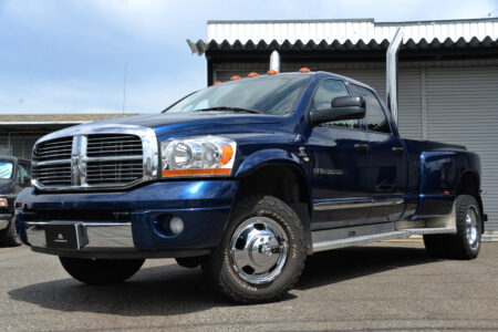 2006年式ダッジラム３５００クアッドキャブ デューリーカミンズターボディーゼル ララミー4WD SOLDOUT