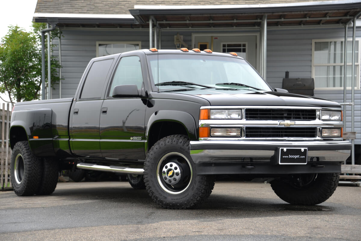 1996年式 シボレーK3500 シルバラード クルーキャブ デューリー